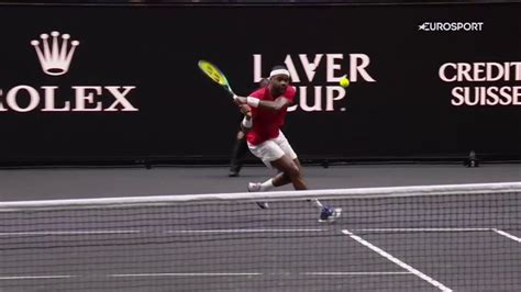 Frances Tiafoe beats Stefanos Tsitsipas to deny .